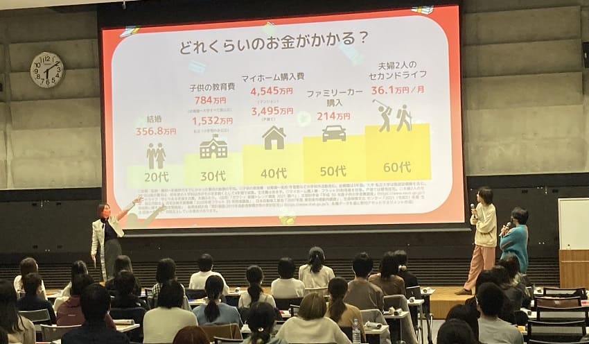 元東大クイズ王の伊沢氏らが会場を盛り上げた。(2月28日、京都銀行桂川キャンパス)