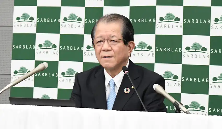 第二地銀協の新会長に就任した愛媛銀の西川義教頭取(6月19日、東京都内)