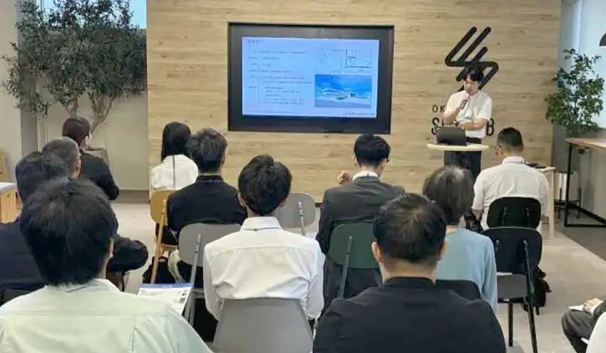 岐阜大での講演の様子（7月17日、同行提供）