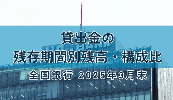 107行合計の期間別最多は、「7年超」219兆円　構成比「1年以下」、地域銀首位は百十四銀45.2％ - 記事画像