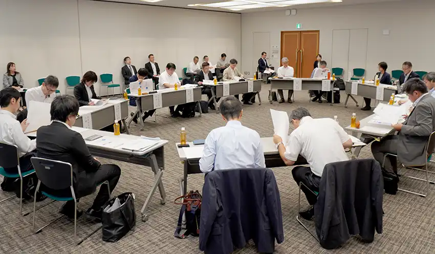 予兆管理に向けた施策について情報交換した（10月17日、名古屋市）